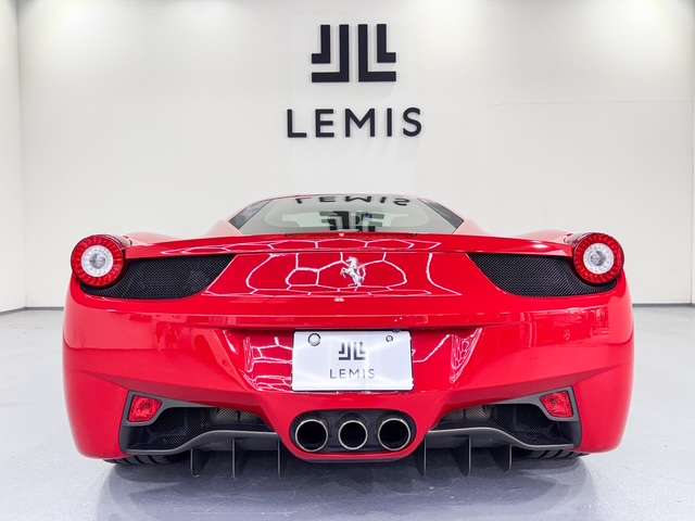 フェラーリ 458イタリア F1 DCT 正規D車 可変バルブ LEDステア 黒革