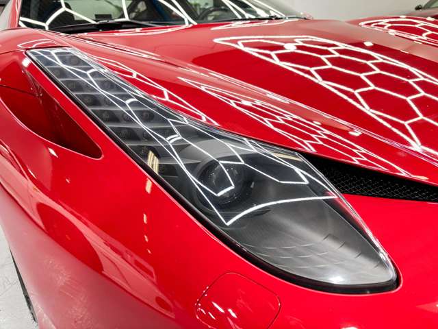 フェラーリ 458イタリア F1 DCT 正規D車 可変バルブ LEDステア 黒革
